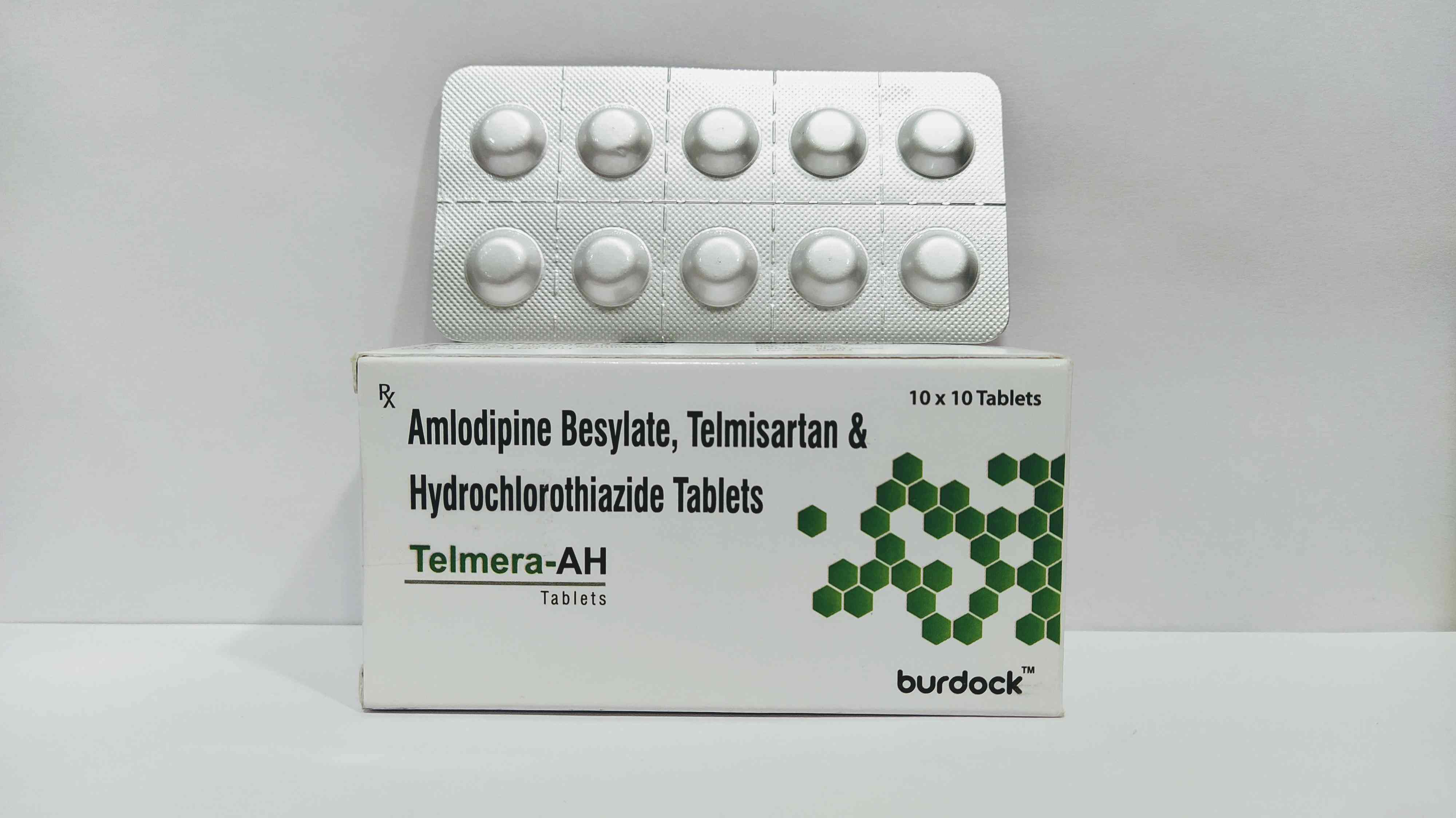 TELMERA-AH | TELMISARTAN 40mg + AMLODIPINE 5mg + HYDROCHLOROTHIAZIDE 12.5mg